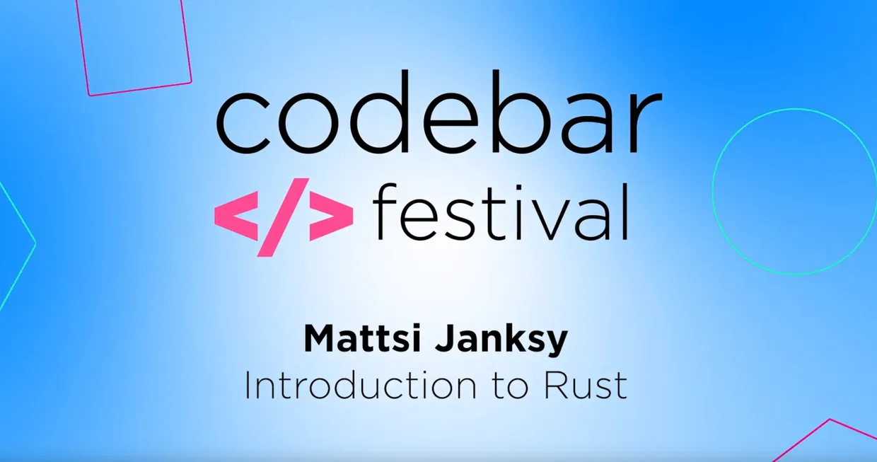 Introduction to Rust